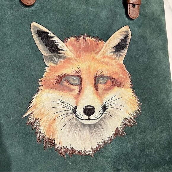 Anthropologie Garden Guest Tote Fox Miss Albright bag - Picture 2 of 13